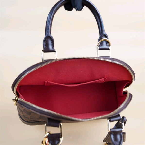 Túi LV Alma ô vuông nâu KG+