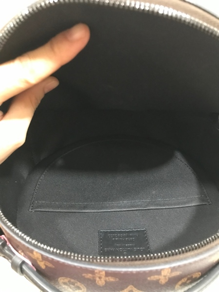 Túi Tròn LV Hoa Nâu KG+