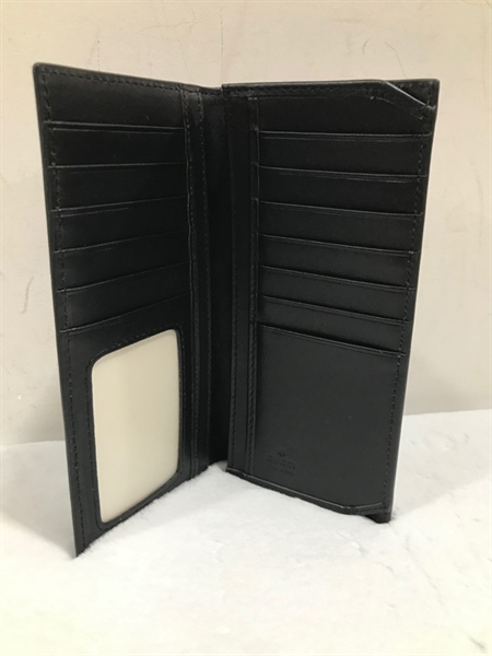 Ví GG Gập 2 Xám Phối Đỏ Xanh Rêu KG+