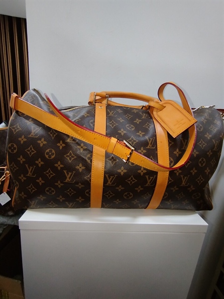 Túi LV Hoa Nâu Có Charm+