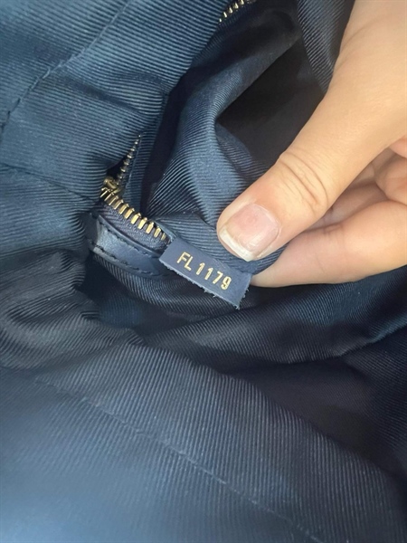 Túi LV Xám Logo Cam KG+