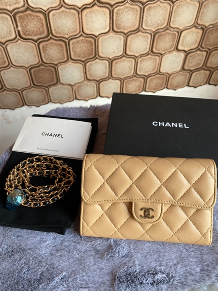 Ví Chanel Màu Nude +