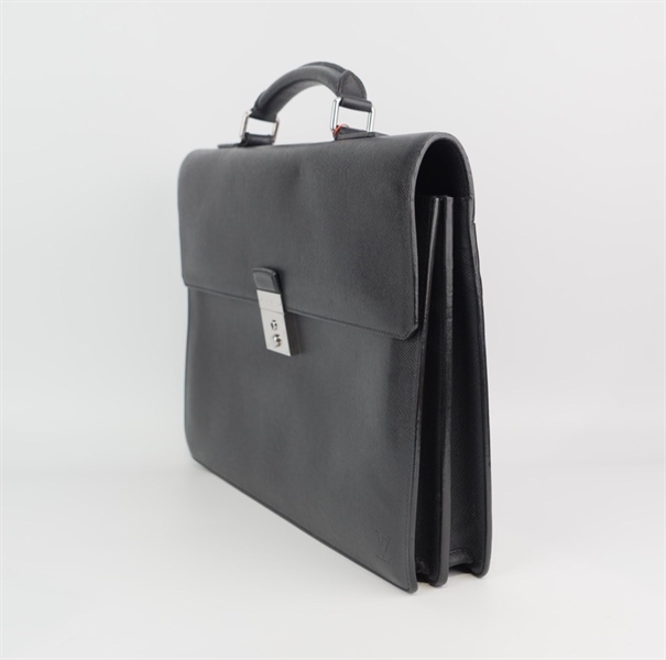 Túi LV đen khóa tròn sz 40cm+