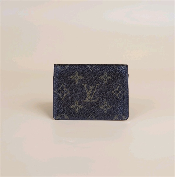 Ví card LV hoa nâu (dính vết mực)+