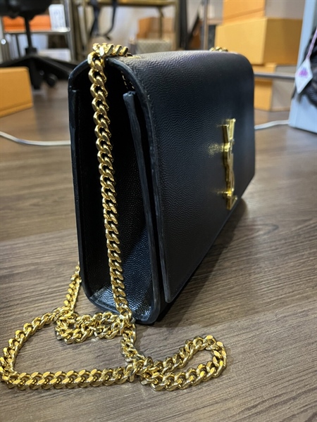 Túi YSL chữ xích vàng +