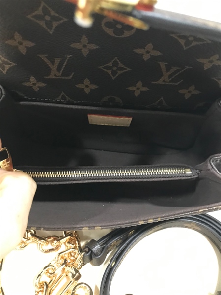 Túi LV Mestis 21cm Hoa Nâu+