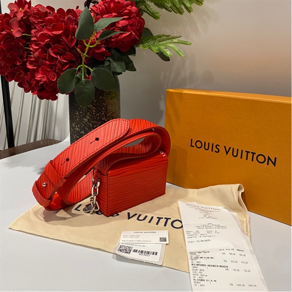 Túi LV nhỏ đỏ +