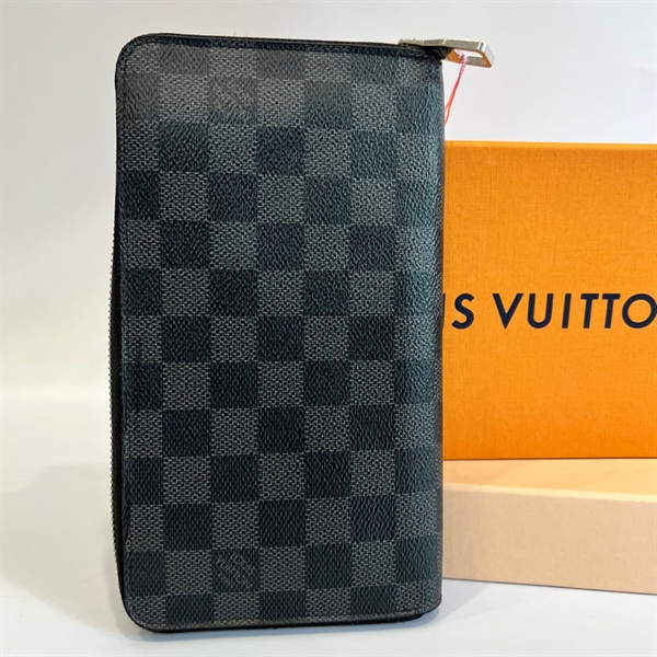 Túi LV đen ô vuông dài KG+5