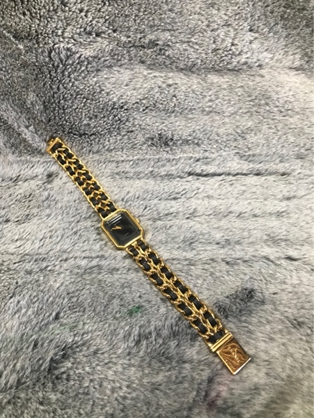 Đồng hồ Chanel đen vàng KG+