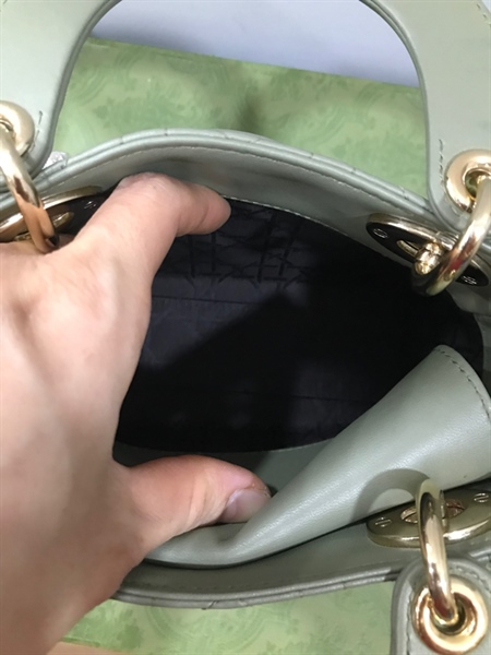 Túi Lady Dior Xanh Rêu+