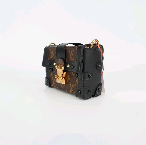 Túi LV mini hoa nâu Kg+