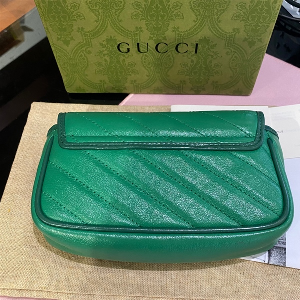 Túi Gucci marmont xanh lá KG+