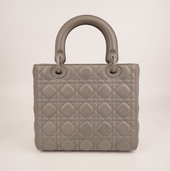 Túi Dior Lady xám +