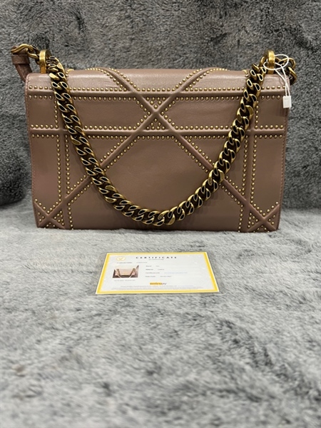 Túi Dior Woc màu nâu đất KG+
