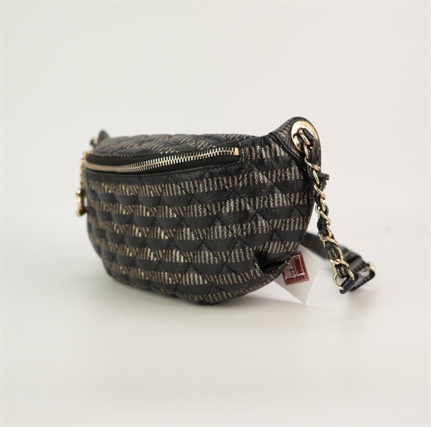 Túi Chanel BumBag đen KG+