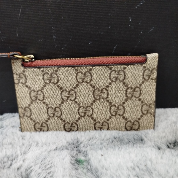 Ví GG card 2 mặt xám-nâu ++