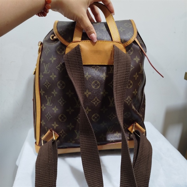 Balo LV Hoa nâu 2 Túi Nhỏ+