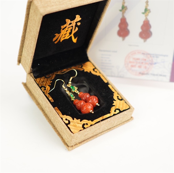 Bông tai huyết 583345 +