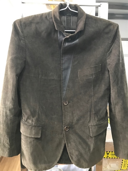 Áo Khoác Hermes Nhung Rêu KG+