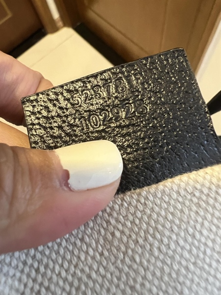 Túi GG tote xanh sẫm size 40cm+