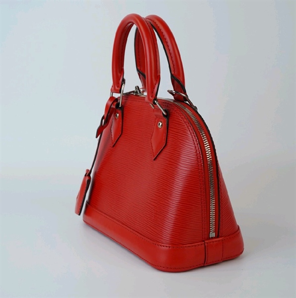 Tui LV Alma vân đỏ kèm ổ khoá KG+