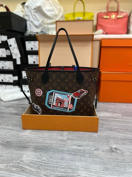 Túi LV Never Full nhiều hình kèm pouch+