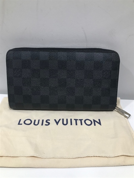 Ví Cầm Tay Lv Ô Vuông Nâu+