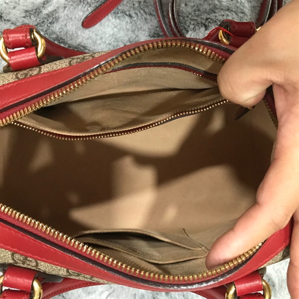 Túi Speedy GG viền đỏ con rắn KG+