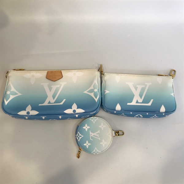 Túi LV Trắng Xanh Kg+