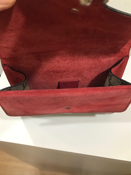 Túi GUCCI Đầu rồng Lòng đỏ KG+