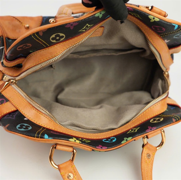 Túi LV hoa đen cầm tay size 25 ++