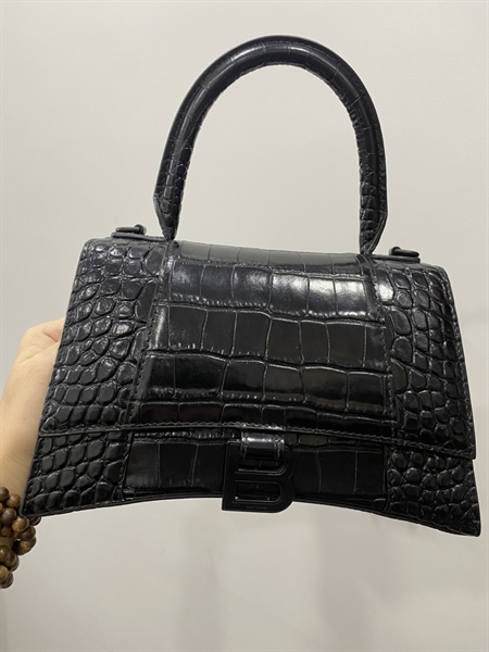 Túi Balenciaga Hourglass Đen+