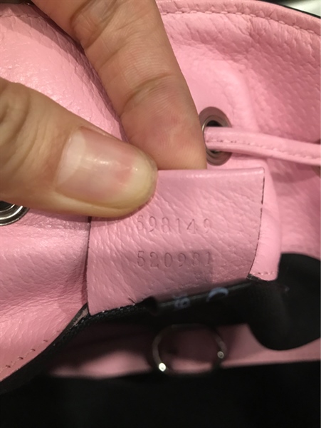 Túi GC Hồng màu KG+