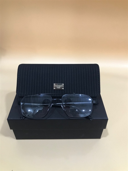 Kính D&G gọng đen mảnh KG+