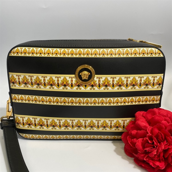 Túi Versace vàng đen KG +5