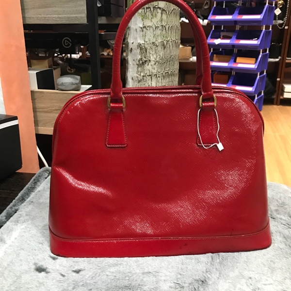 Túi xách Prada Alma đỏ +