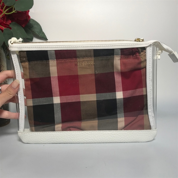 Túi Blue Label caro đỏ KG+