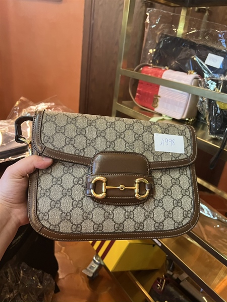 Túi GG 1955 màu nâu TB+