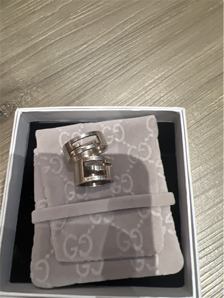 set nhẫn GC bạc ( 2 cái) KG+