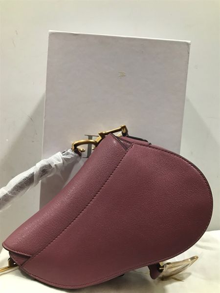 Túi Dior Yên Ngựa Hồng Đậm+