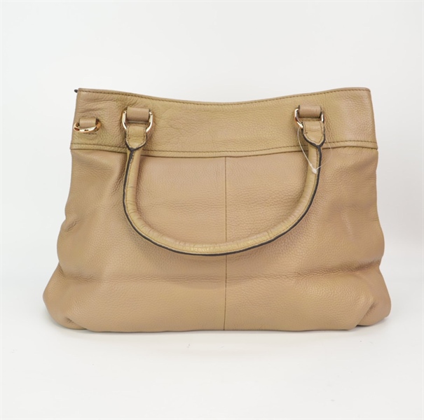 Túi Prada màu nude ánh rêu TB+