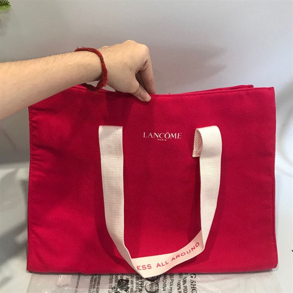 Túi Lancome hồng KG+