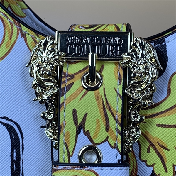 Túi Versace Trắng Vàng Đen KG+