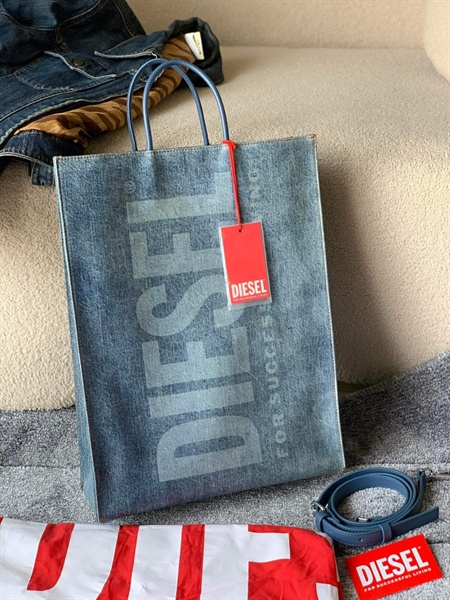 Túi Tote Diesel Jean Xanh+