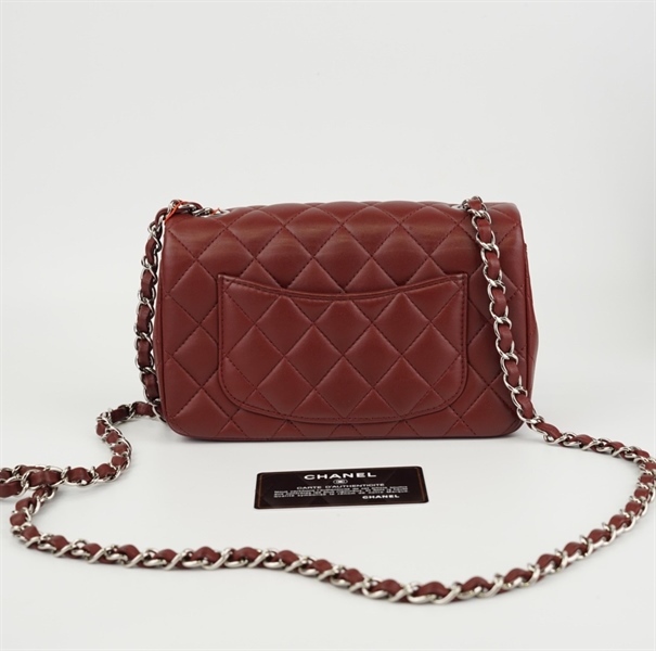 Túi chanel đỏ đô KG+