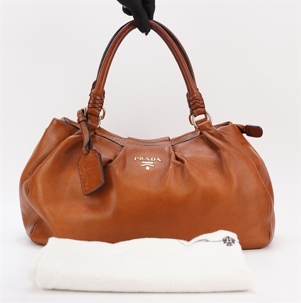 Túi Prada da nâu KG+