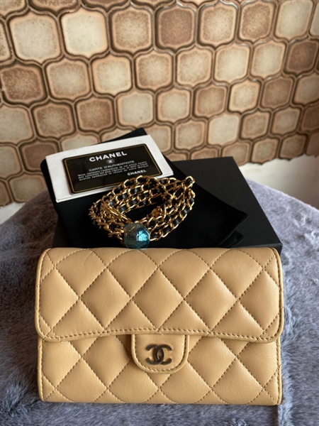 Ví Chanel Màu Nude +