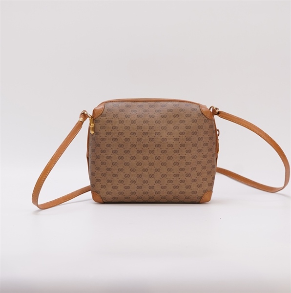 Túi GG nâu phối da KG+