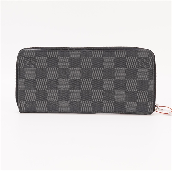 Ví dài LV ô vuông đen size 20cm +