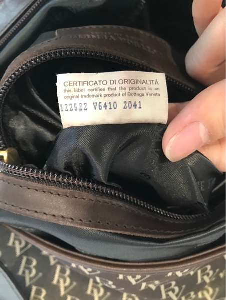 Túi Botega lớn chữ BV KG+